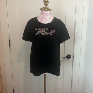 NWOT IMPERFECT Karl Lagerfeld Tshirt